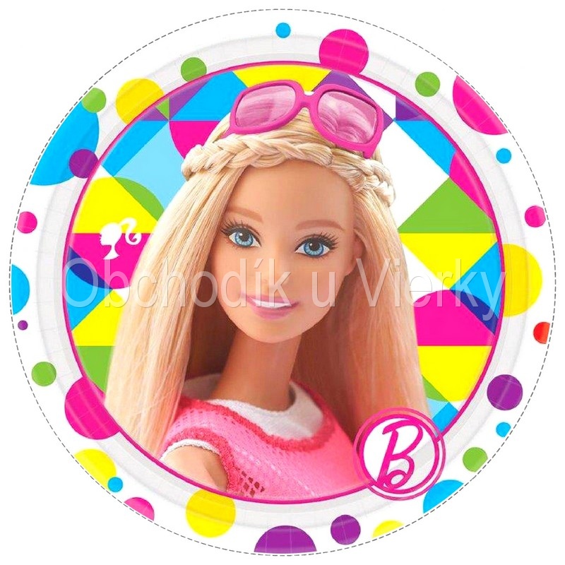 Jedlý obrázok Barbie č.8007,13